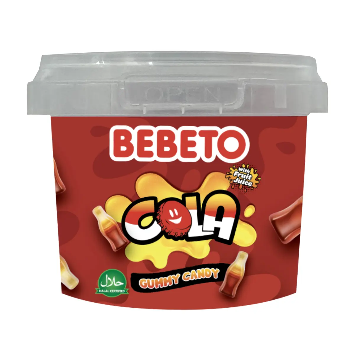 Bebeto Jelly Candy Cola Bottles 150 gm - view 1